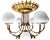 Metal Regency Style Chandelier, 1950s For Sale - Image 7 of 10