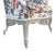 Late 19th Century Finely Carved Louis XV Style Wing Chairs in Floral Linen - a Pair For Sale In Atlanta - Image 6 of 11