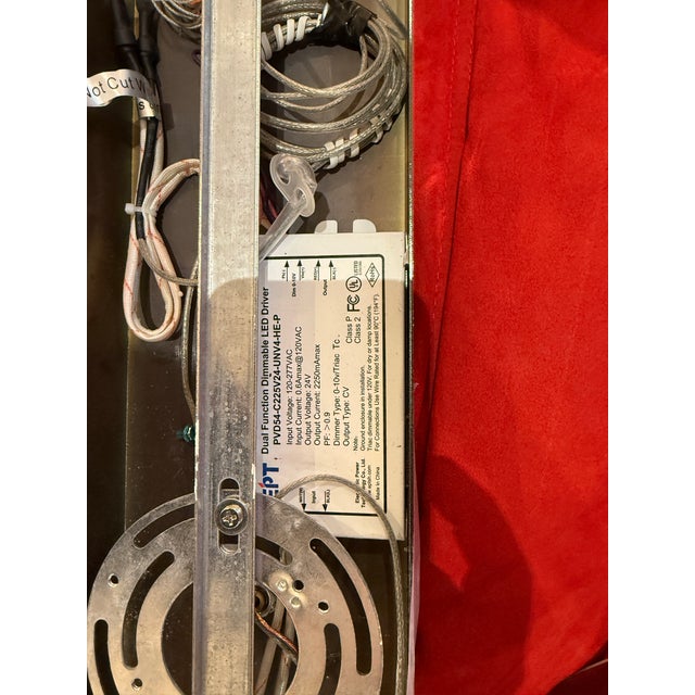 Eta Lighting Unity Chandelier, Brushed Chrome For Sale - Image 4 of 13