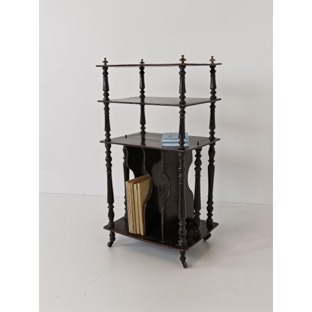 Napoleon III Style Cabinet in Wood and Bronze For Sale - Image 12 of 14