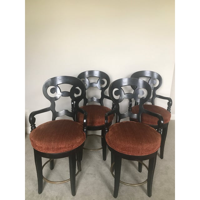 Century Furniture Swivel Counter Stools Set of 4 Chairish
