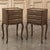 Mid 20th Century Pair Vintage Country French Nightstands ~ End Tables For Sale - Image 5 of 18
