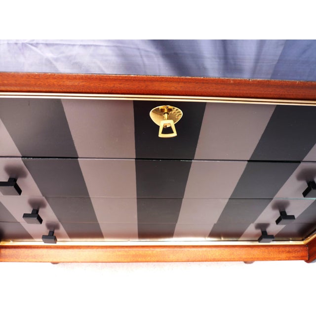 Wood Vintage Four-Drawer Chest of Drawers For Sale - Image 7 of 11