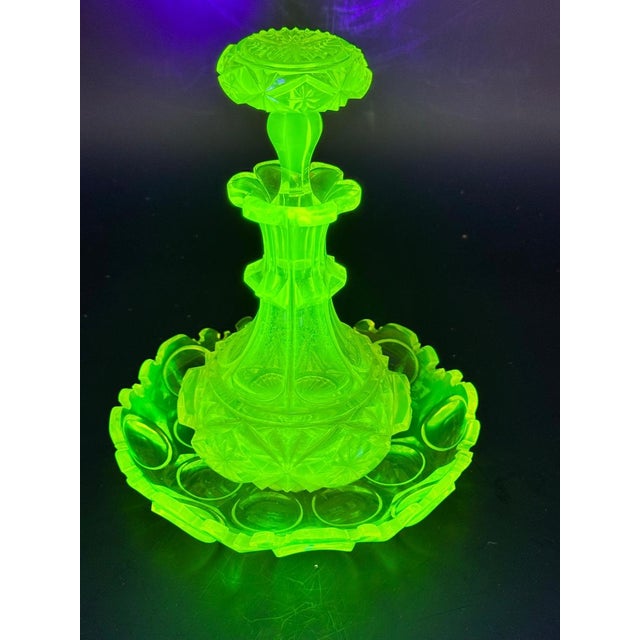 Baccarat Ural Crystal Glass with Saucer, 1800s For Sale - Image 6 of 11