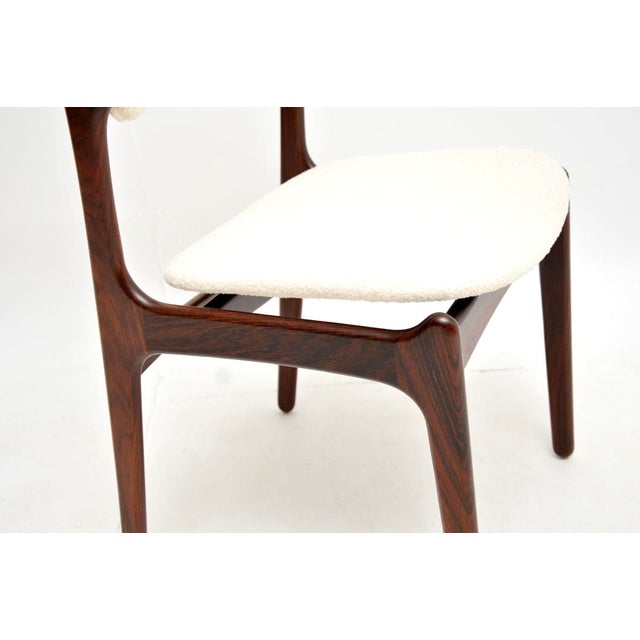 Vintage Danish Dining Chairs by Erik Buch for O.D. Møbler, 1960, Set of 8 For Sale - Image 11 of 12