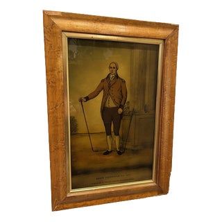 Bruce Caversham, Crystoleum, Framed For Sale