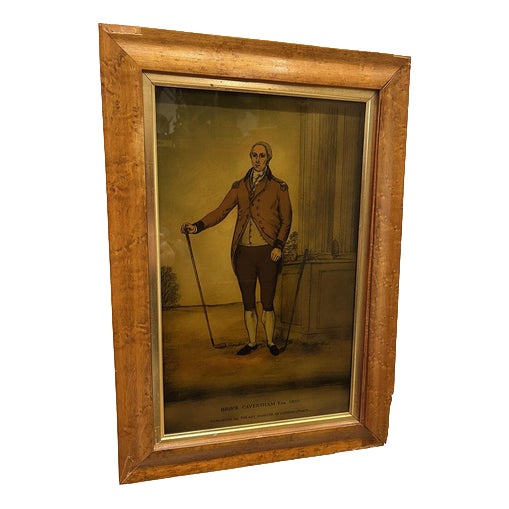 Bruce Caversham, Crystoleum, Framed For Sale