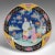 This is an antique decorative plate. A Chinese, ceramic display charger, dating to the late Victorian period, circa 1900....