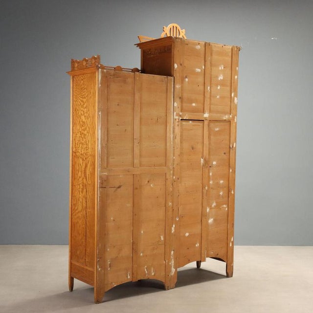 Liberty Wardrobe in Ash and Maple by Ernesto Basile For Sale - Image 12 of 13