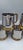 Metal LastChance!Vintage J S T Brass & Stainless Beverage Mugs - Set of 5 For Sale - Image 7 of 9