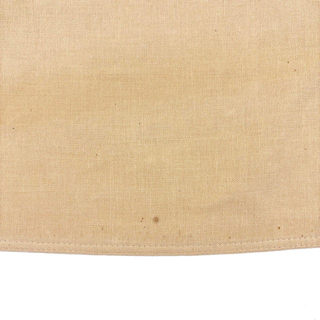 Vintage Sewn Cotton State Flag of Alabama For Sale - Image 4 of 6