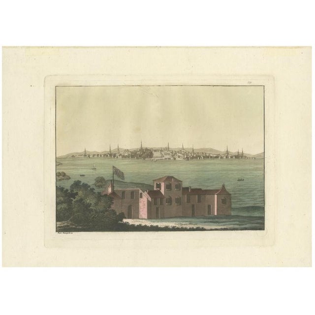 Fumagalli, Boston Harbor View from Castle William, 1827, Paper For Sale - Image 10 of 10