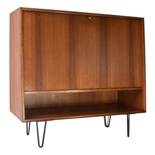 Mid-Century Modern Teak Highboard from WK Möbel For Sale