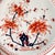 Pair of hand-painted antique Chinese Imari plates // 18th century decorative plate // seal indicates Qianlong period of the Qing dynasty For Sale - Image 4 of 9