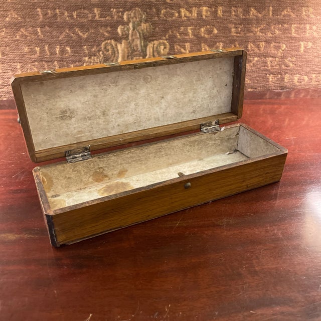 Late 19th Century 19th Century Mounted Oak Box For Sale - Image 5 of 6