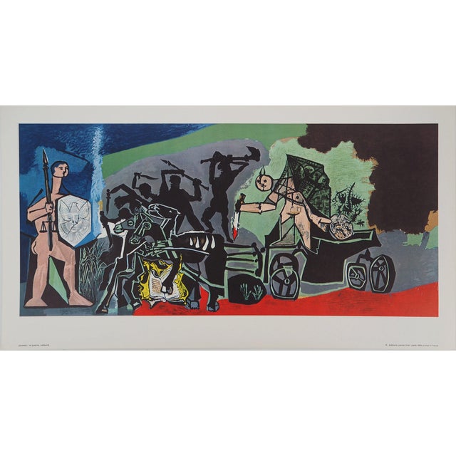 After Pablo Picasso, War, 1969, Photolithograph For Sale
