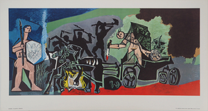 After Pablo Picasso, War, 1969, Photolithograph