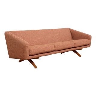 Vintage Model ML-90 Sofa by Iillum Wikkelso for Michael Laursen For Sale
