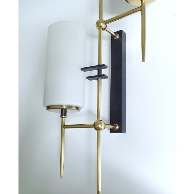 Vintage Modernist Wall Lights from Lunel, 1960s, Set of 2 For Sale - Image 13 of 18