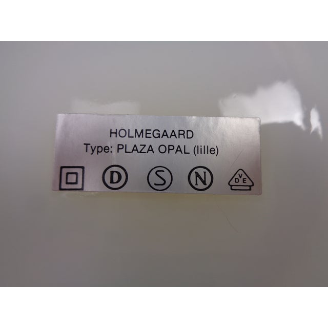 Plaza Opal Glass Table Lamp from Hsin-Lung Lin for Holmegaard Glasværk, Sweden, 1970s For Sale - Image 14 of 18