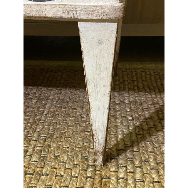 Black Italian Style Painted Chest of Drawers/Dresser A- Pair Circa 1860 For Sale - Image 8 of 12