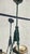 Brown Art Deco Brass Chandelier, 1920s For Sale - Image 8 of 11