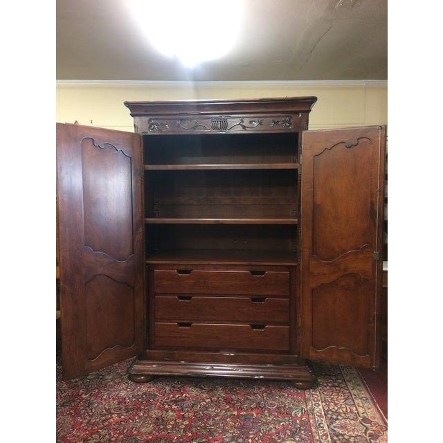 Vintage Wardrobe, Armoire, French Style For Sale - Image 4 of 10