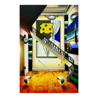 Ferjo, Homage to Lichtenstein (Original Painting on Canvas) For Sale