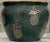 1990’s Andrea by Sadek Pineapple Motif Small Fish Bowl Planter For Sale - Image 10 of 14