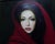 Red Taras Loboda "Lady in Red" Original Painting Oil on Canvas Hand Signed For Sale - Image 8 of 8