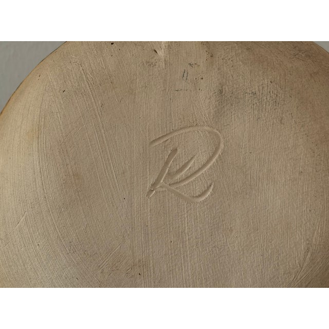 Maritime Wall Plate with Seaweed and Starfish from by Rügenkeramik Wilhelm Löber, GDR, 1960s For Sale - Image 17 of 18
