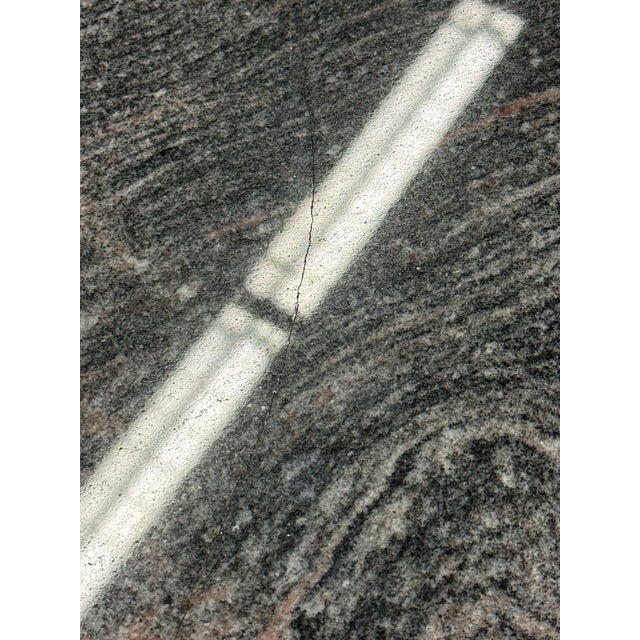 Le Corbusier Lc6 Tube D’Avion Base + Bespoke Granite Top Dining Table For Sale - Image 12 of 12