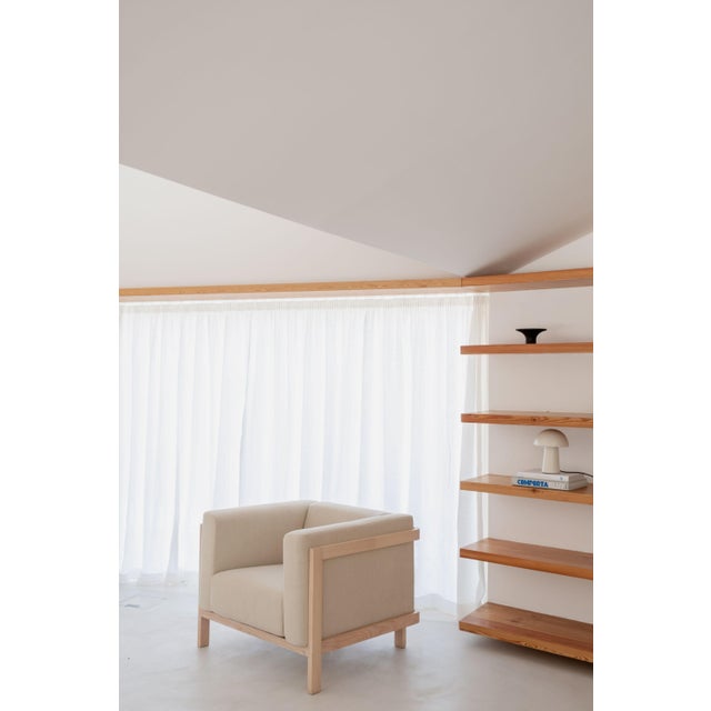 Minimalist Modern Lounge Chair by Julien Renault For Sale - Image 11 of 18