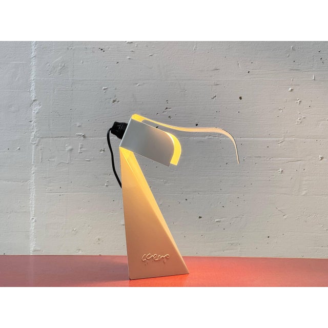 Metal Space Age Table Lamp by G. Grego, Italy, 1960s For Sale - Image 7 of 16