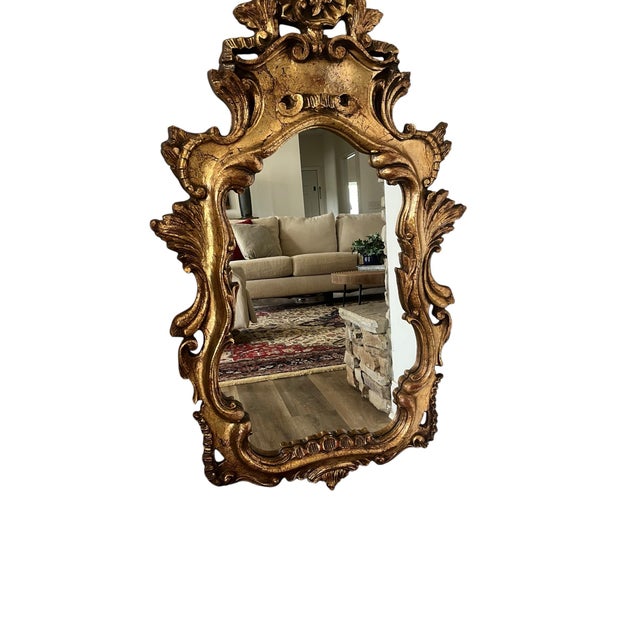 Baroque Mid 20th Century Baroque Mirror For Sale - Image 3 of 8