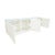 Wood Cube Sideboard and Chest of Drawers in White High Gloss Wood from Interlübke, Set of 2 For Sale - Image 7 of 18