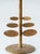Mid-Century French Brass and Copper Sunflower Table Mirror by Jean Vinay, 1960s For Sale - Image 4 of 13