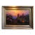Lydia and Evgeny Baranov "Mystic Twilight" Painting of Carmel Mission, Framed For Sale