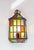 Lead and Stained Glass Wall Sconces, 1970s, Set of 2 For Sale - Image 9 of 10