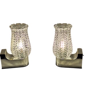 Vintage Wall Lamps by Böhmer Leuchten, 1970s, Set of 2 For Sale