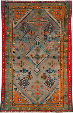 Vintage Persian Malayer Rug – Size: 3" X 4' 8"