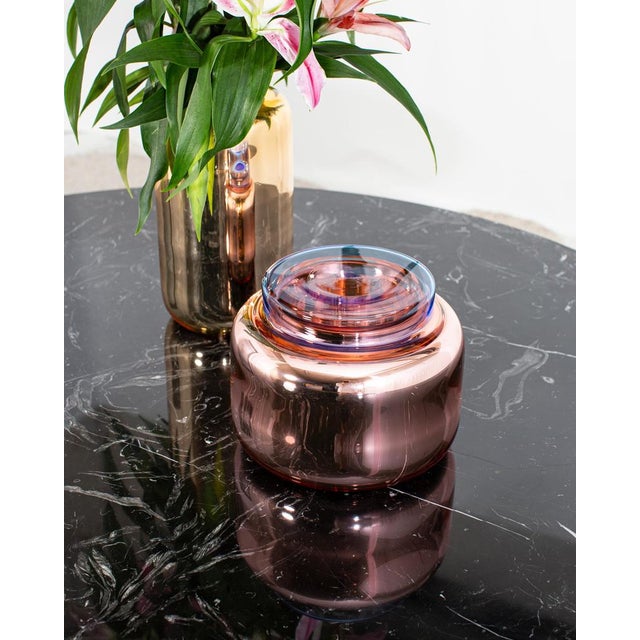 Bent Dining Table in Black Transparent from Pulpo For Sale - Image 10 of 14