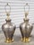 1990s Vintage Handcrafted Metal & Brass Table Lamps-a Pair For Sale - Image 5 of 15