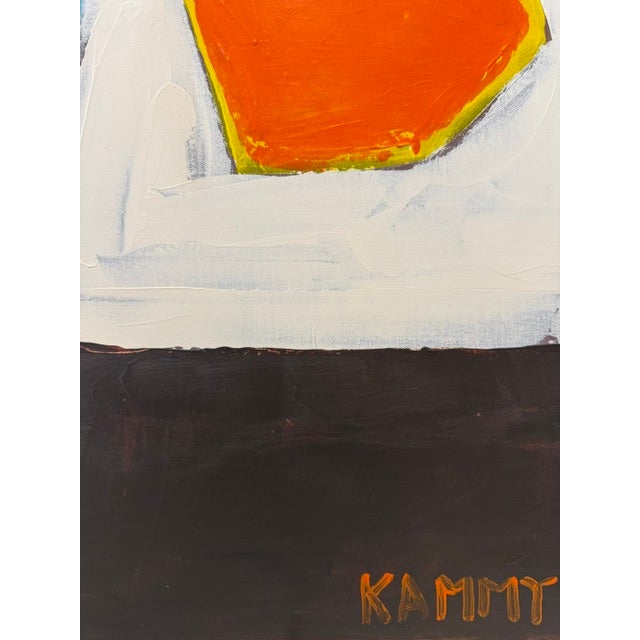 Abstract Abstract Floral Still Life / Modernist Still Life For Sale - Image 3 of 9