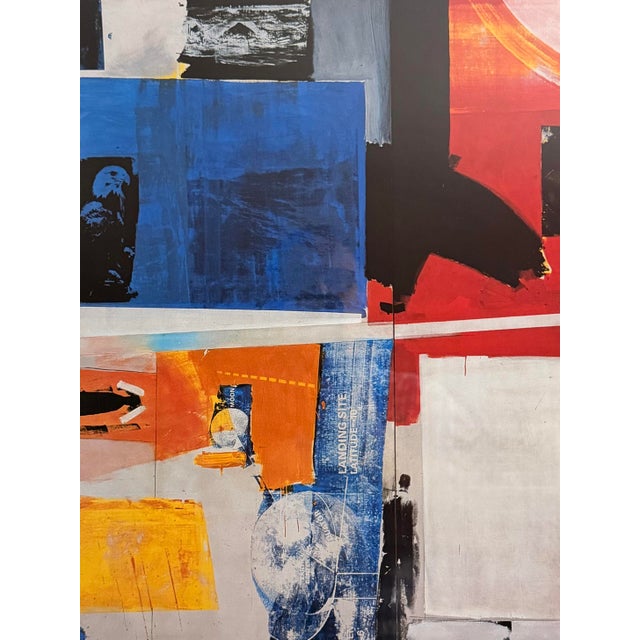 1980s Robert Rauschenberg Exhibition Poster 1989, Featuring Axle 1964 - Cologne-Paris For Sale - Image 5 of 9