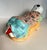 Mid-20th Century Chinese Famille Rose Porcelain Reclining Boy Pillow For Sale - Image 9 of 11