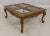 Century Country French Glass Top Coffee Table For Sale - Image 13 of 13