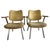 1960s Donald Deskey Streamline Style Armchairs Royal Metal For Sale In San Diego - Image 6 of 11