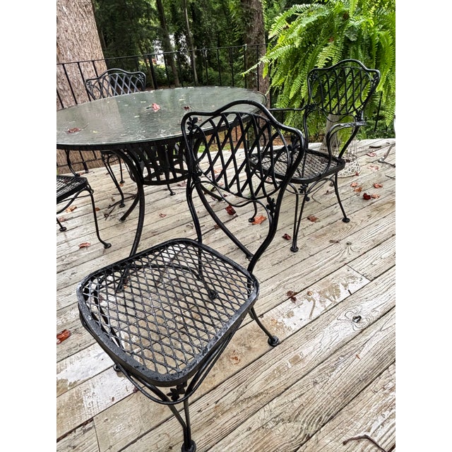 Beautiful quartet. Old New Orleans style, made by russell woodard with labels. Restored and painted in semi-gloss outdoor...