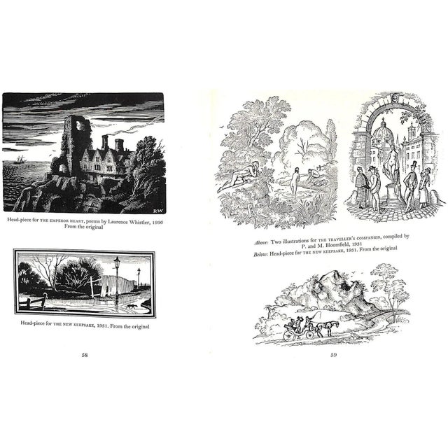 "Rex Whistler: His Life and His Drawings" 1949 Whistler, Laurence" 1949 Whistler, Laurence For Sale - Image 9 of 18